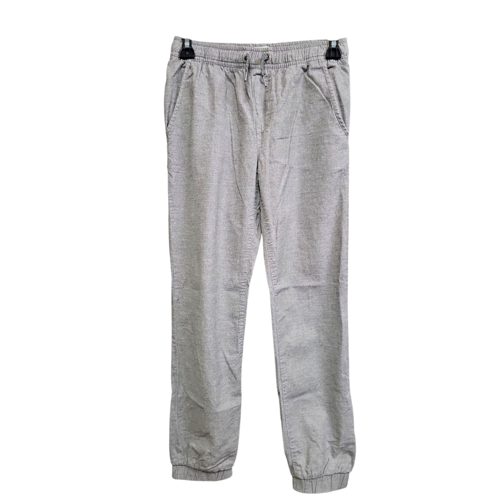 Old Navy Kid's Gray Jogger Sweatpants with Elastic Cuffs Size 10-12